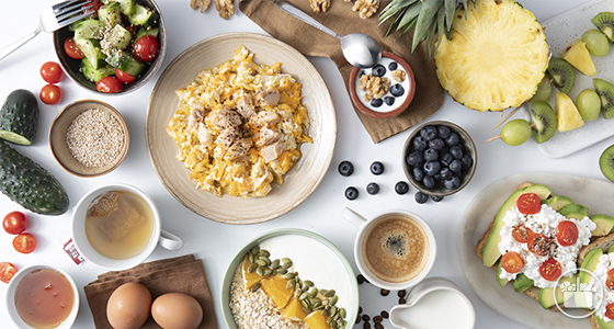 Desayuno ligero y equilibrado para empezar el día